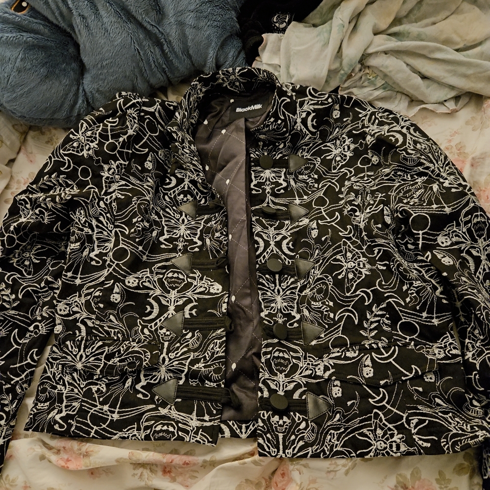Gothic Relics Embroidered Military Jacket [AU14] - Picture 4 of 4